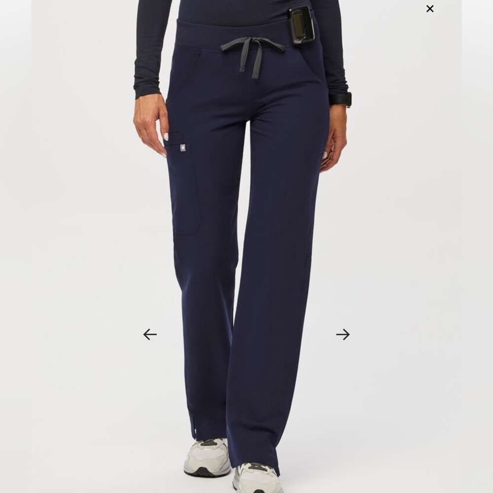 Figs Kade Navy Scrub Pants XS